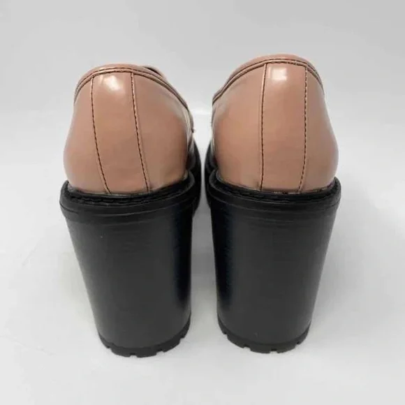 Madden Girl Size 9 Blush Pink Kassidy Platform Lug Sole Loafers - Picture 5 of 6